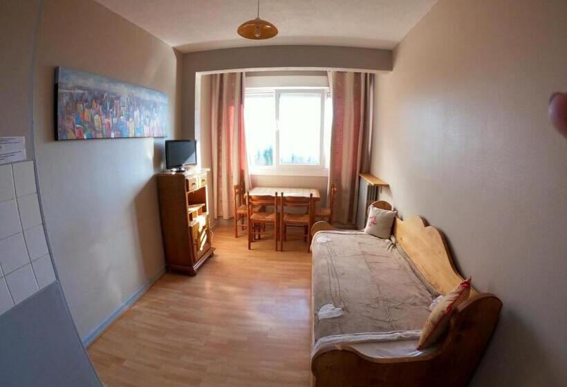 带1个卧室带观景的公寓, Résidence Le Fontenay