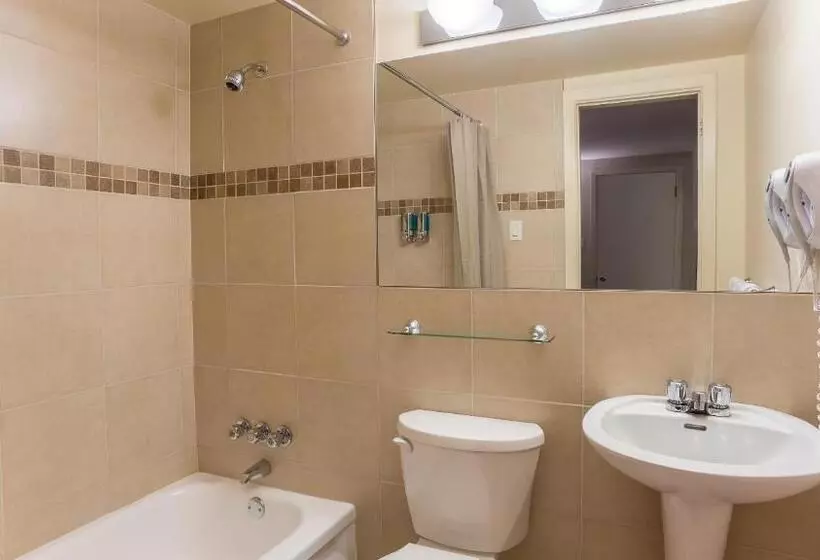 2ダブルベッドのスタンダードルーム, Motel Et Appartements Du Fleuve