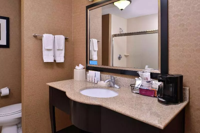 キングサイズベッドのスタンダードルーム, Hampton Inn & Suites Woodward