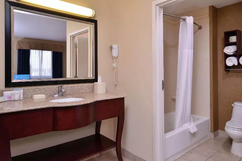 キングサイズベッドのスタンダードルーム, Hampton Inn & Suites Woodward