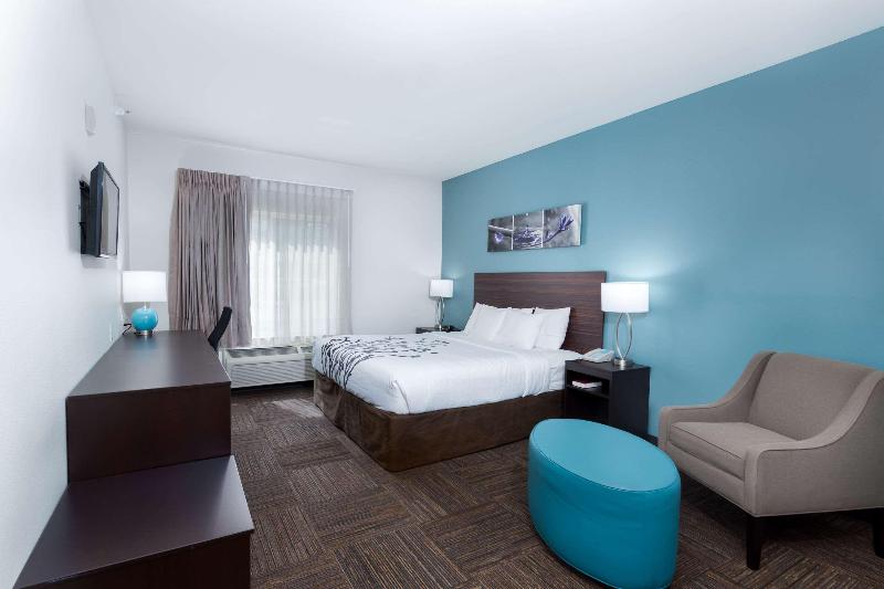 带大床的标准间, Sleep Inn & Suites Washington Near Peoria