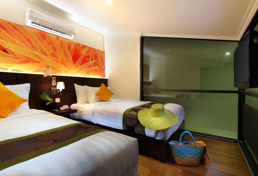 جناح عائلي غرفتين نوم, The Banyumas Villa