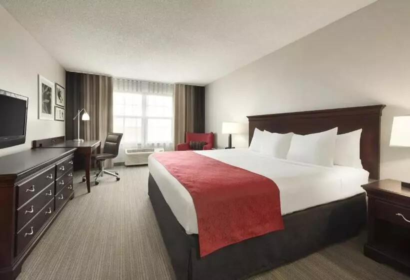 キングサイズベッドのスタンダードルーム, Country Inn & Suites By Radisson, Kansas City At Village West, Ks