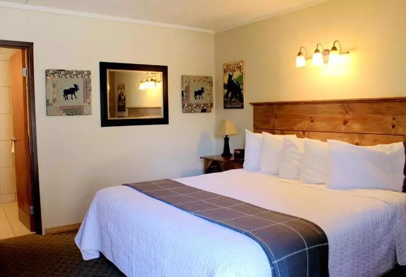 キングサイズベッドのスタンダードルーム, Moose Creek Inn