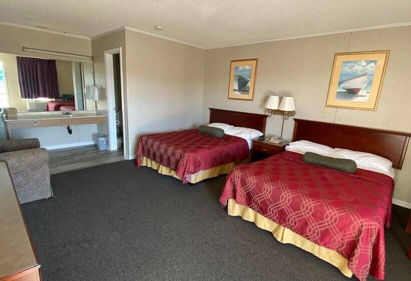 带2个双人床的标准工作室, Sherwood Motel