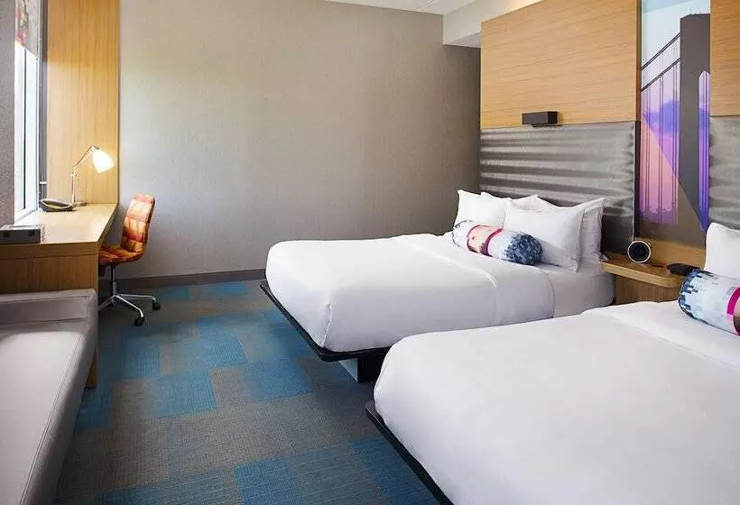 ２ダブルベッドのスタンダードルーム, Aloft Philadelphia Airport