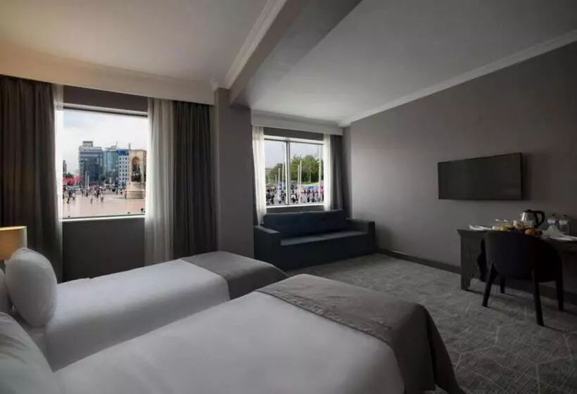 コネクティングルーム(家族用)。, Taksim Square