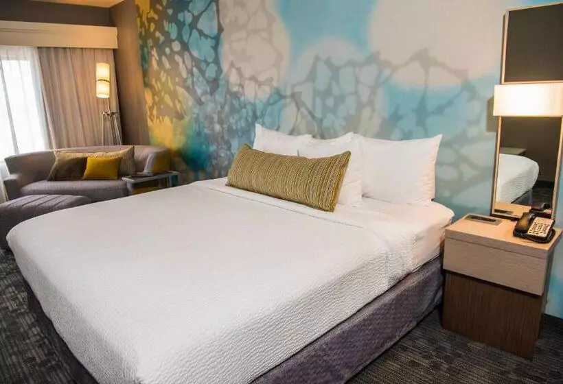 キングサイズベッドのスタンダードルーム, Courtyard By Marriott Erie Ambassador Conference Center