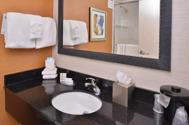 キングサイズベッドのスタンダードルーム, Fairfield Inn Rochester Airport