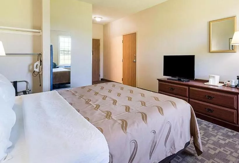 キングサイズベッドのスタンダードルーム, Quality Inn & Suites Schoharie Near Howe Caverns