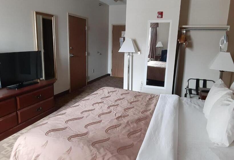 غرفة قياسية سرير كينج لذوى الإحتياجات الخاصة, Quality Inn & Suites Schoharie Near Howe Caverns