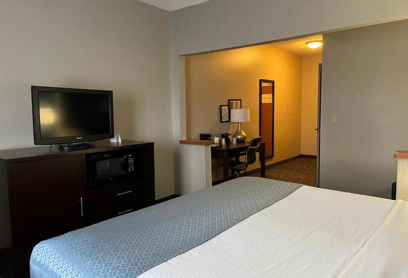 חדר דחוקס עם מיטת קינג, Wingate By Wyndham Great Falls