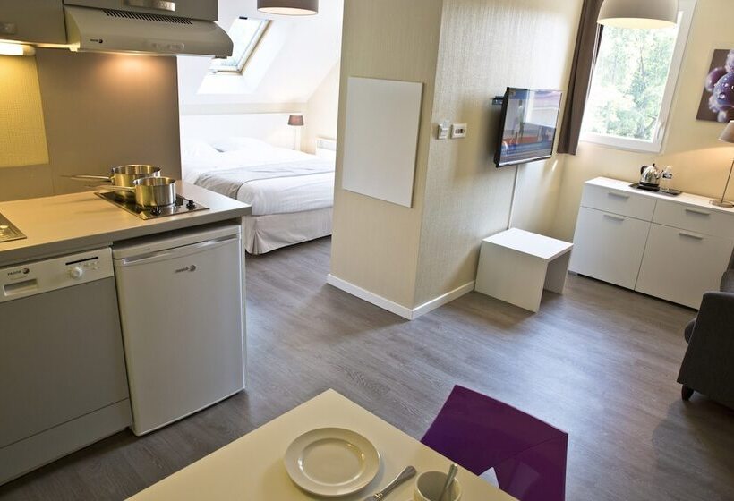 Апартаменты 1 Спальня, Residence Les Rives De La Fecht  Colmar Ouest