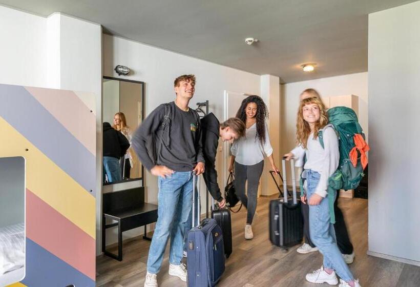 تختخواب در اتاق مشترک, a&o Wien Hauptbahnhof