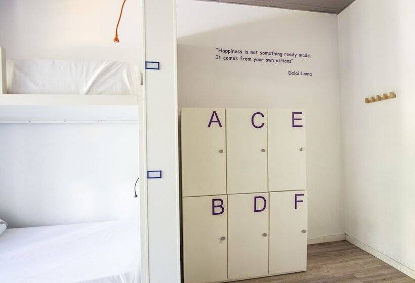 Bed in Shared Room with Shared Bathroom, Safestay Madrid Central