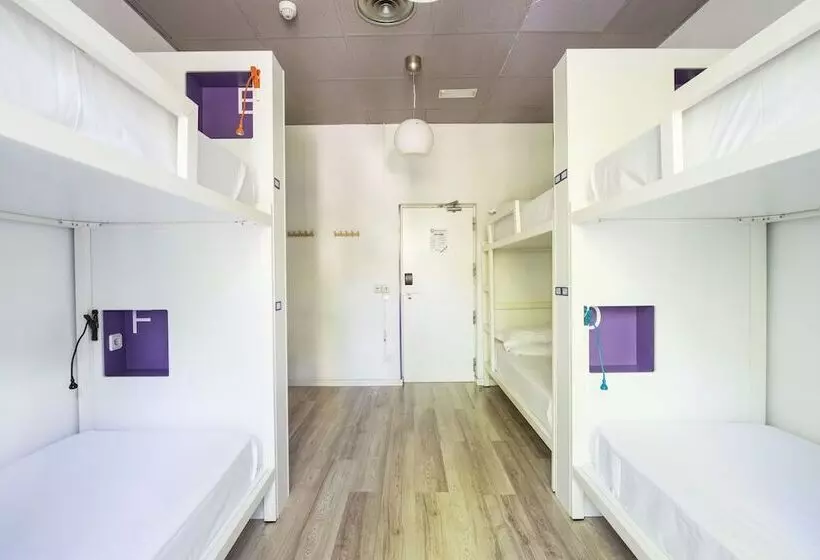 Bed in Shared Room with Shared Bathroom, Safestay Madrid Central