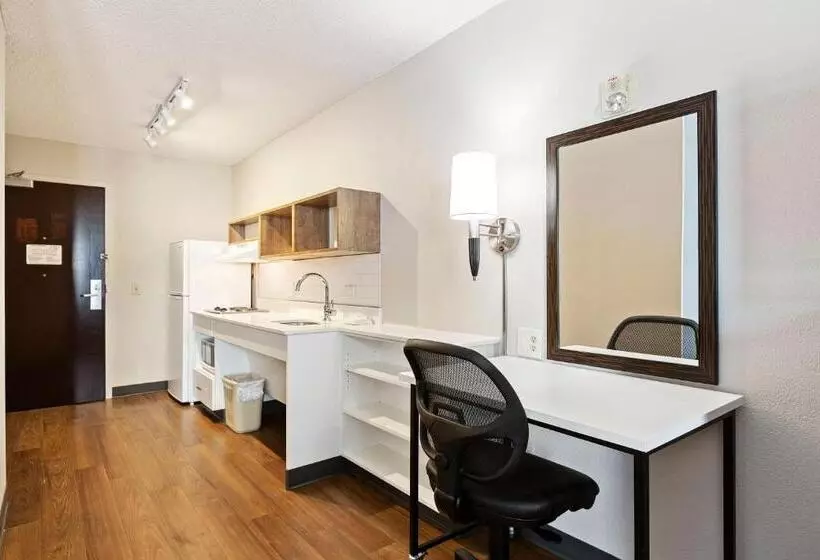 キングサイドベッドのスタンダードワンルーム, Extended Stay America Premier Suites   San Francisco   Belmont