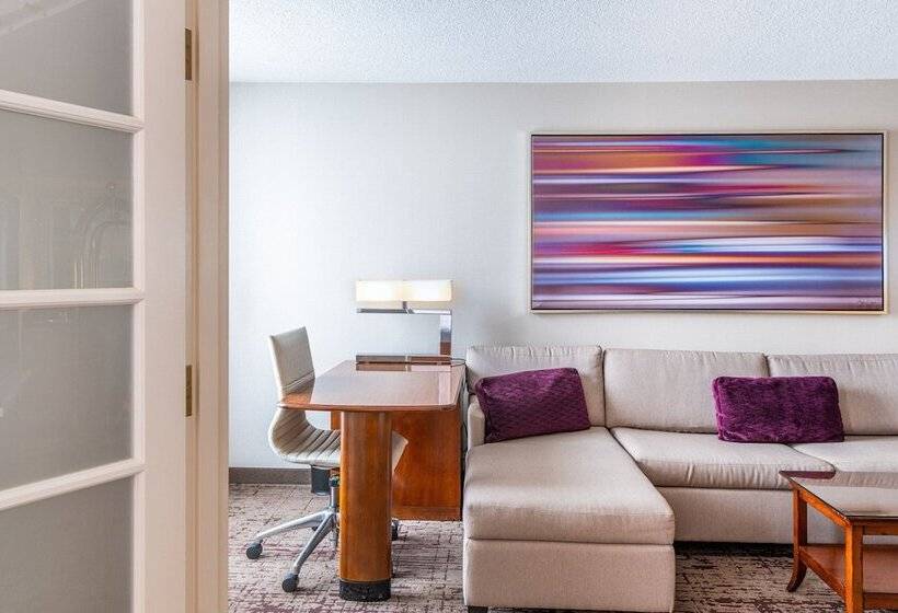 جناح سرير كينج, Chicago Marriott Suites Deerfield