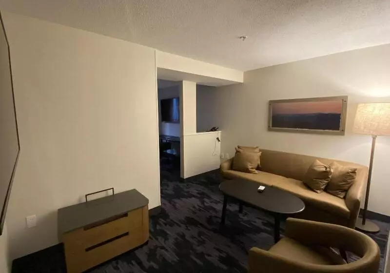 キングサイドベッドのスタンダードワンルーム, Fairfield Inn & Suites By Marriott Saratoga Malta