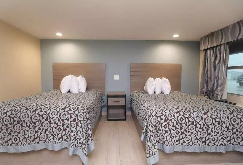 ２ダブルベッドのスタンダードルーム, Americas Best Value Inn Port Aransas