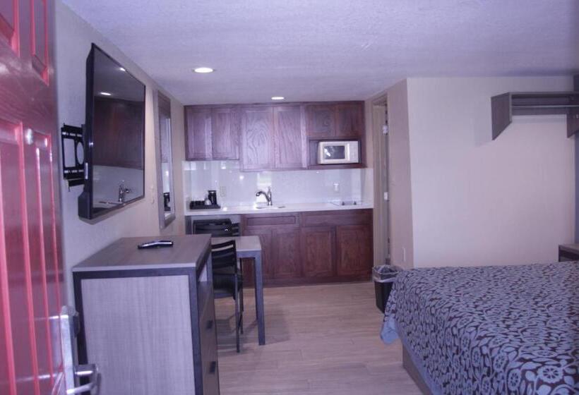 غرفة قياسية مزوَّدة بمطبخ, Americas Best Value Inn Port Aransas