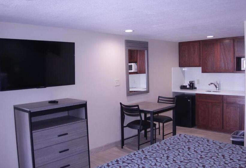 غرفة قياسية مزوَّدة بمطبخ, Americas Best Value Inn Port Aransas