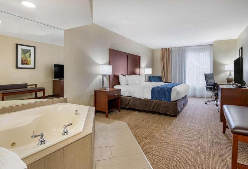 Люкс с гидромассажем, Comfort Inn & Suites Northern Kentucky