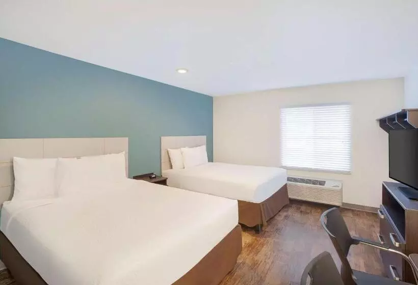 2ダブルベッドのスタンダードルーム, Extended Stay America Select Suites Bentonville