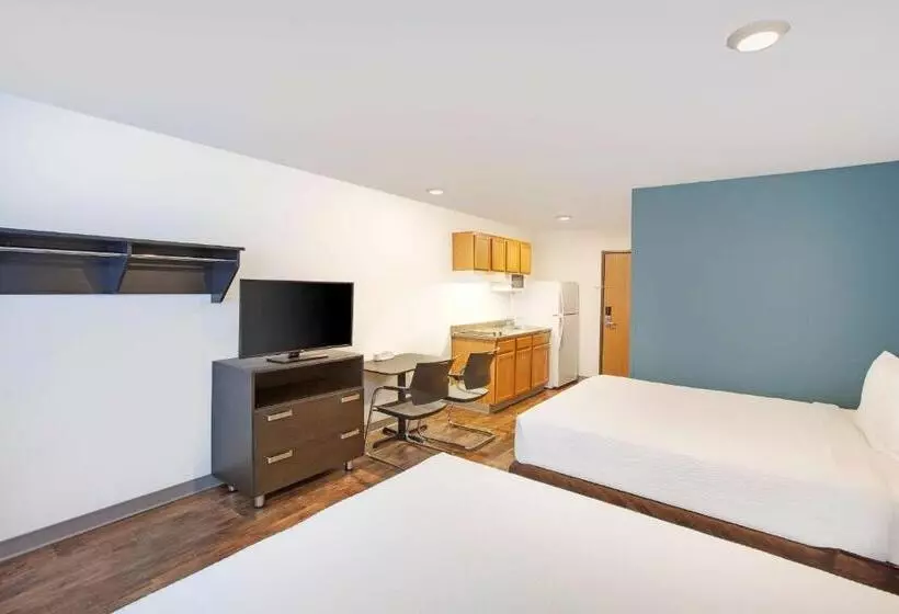 2ダブルベッドのスタンダードルーム, Extended Stay America Select Suites Bentonville