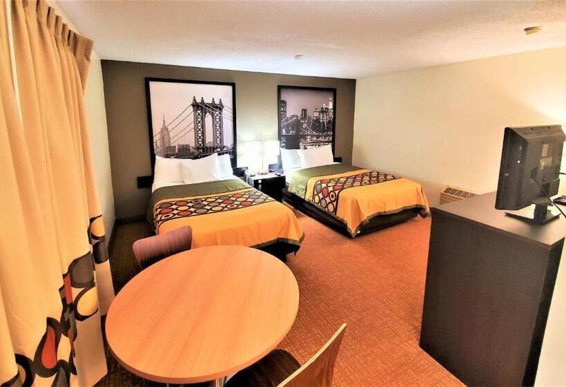 חדר סטנדרט שתי מיטות זוגיות, Super 8 By Wyndham Monticello