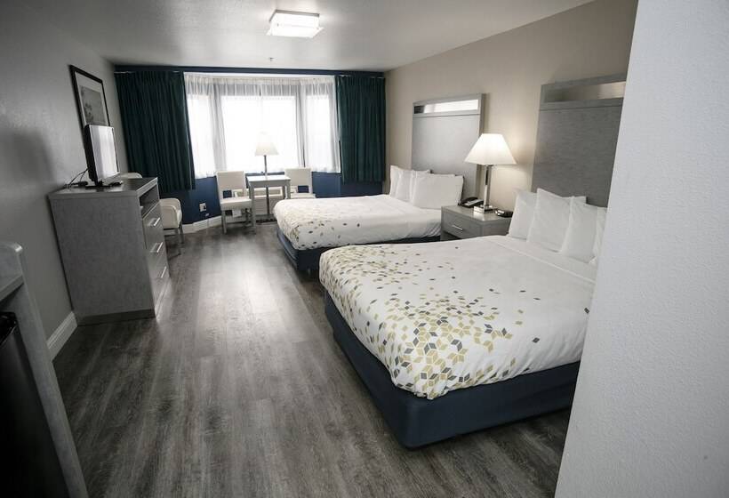 스탠다드 룸 더블 침대 2개, Anchor Beach Inn