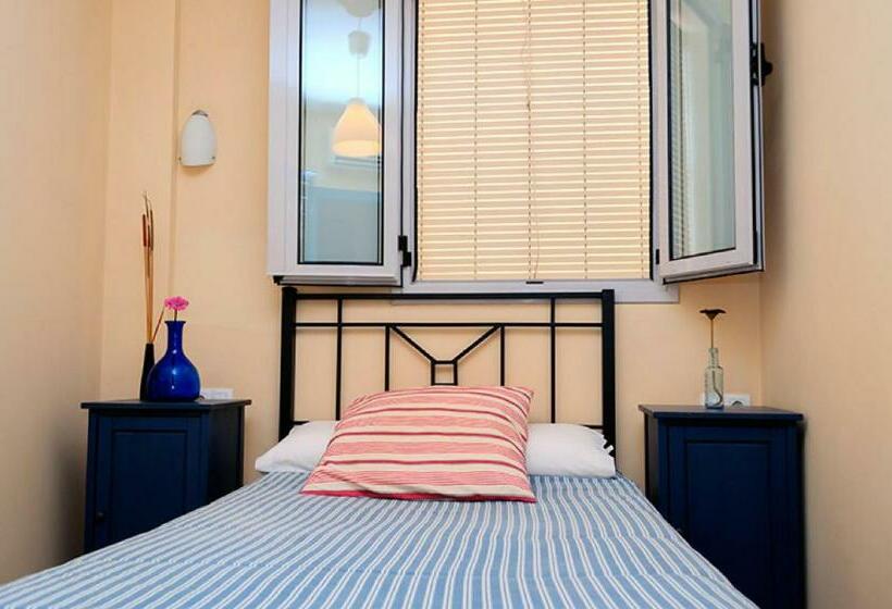 اتاق استاندارد یک تخته با سرویس بهداشتی مشترک, Pension La Montorena