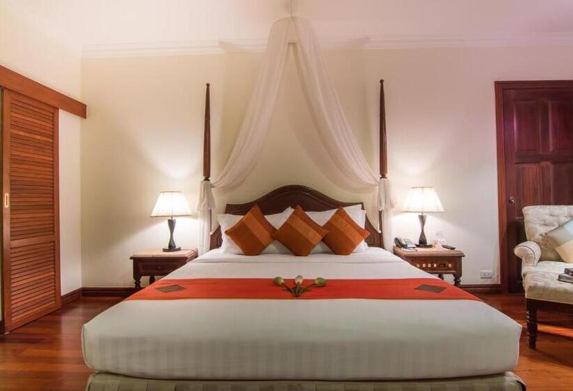 اتاق لوکس با چشم‌انداز باغ, Palace Residence & Villa Siem Reap