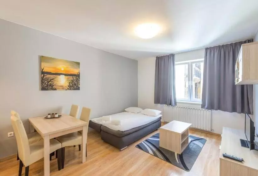 １ベッドルームアパートメント, Corvin Plaza Apartments & Suites