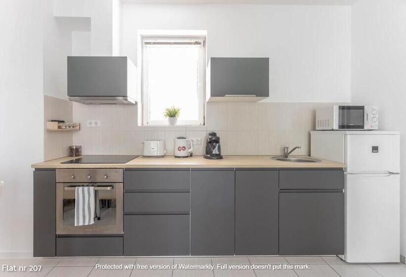 Апартаменты Deluxe 2 Спальни, Corvin Plaza Apartments & Suites