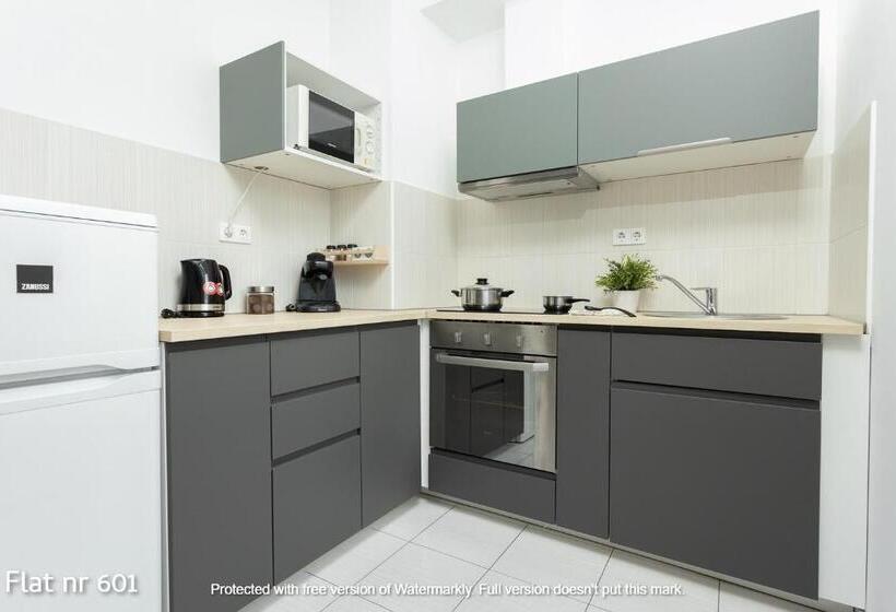 带1个卧室的豪华公寓, Corvin Plaza Apartments & Suites