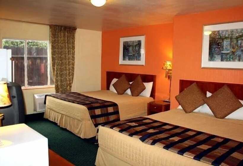 스탠다드 룸 더블 침대 2개, Americas Best Value Inn Livermore
