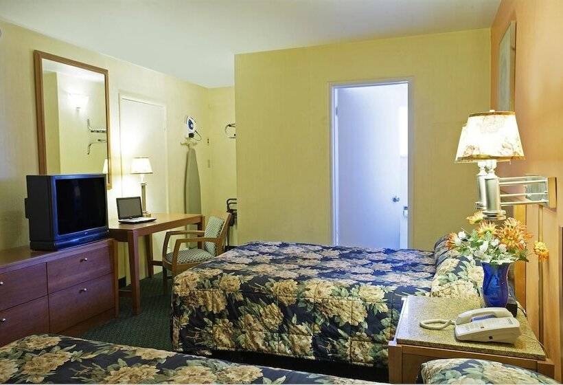 스탠다드 룸 더블 침대 2개, Americas Best Value Inn Livermore
