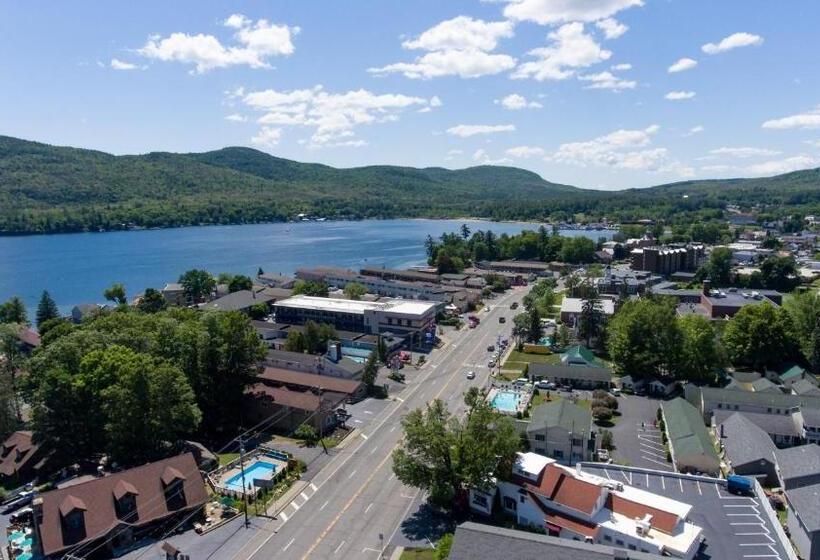 ２ダブルベッドのスタンダードルーム, Americas Best Value Inn & Suites Lake George