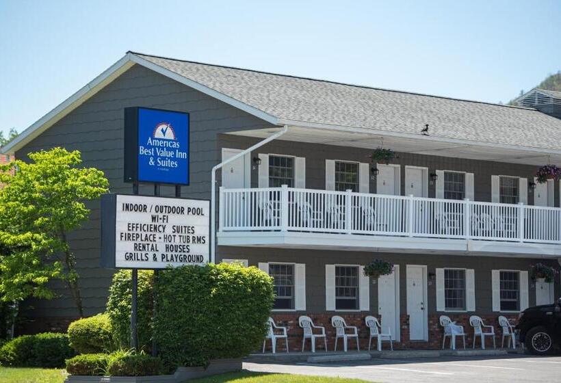 ２ダブルベッドのスタンダードルーム, Americas Best Value Inn & Suites Lake George