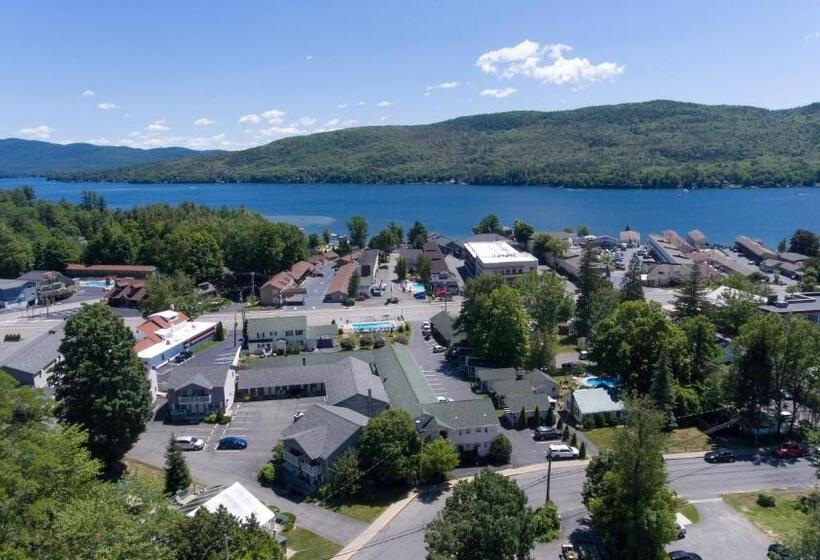 キングサイズベッドのスタンダードルーム, Americas Best Value Inn & Suites Lake George