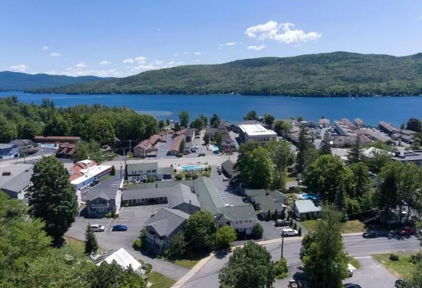 キングサイズベッドのスタンダードルーム, Americas Best Value Inn & Suites Lake George