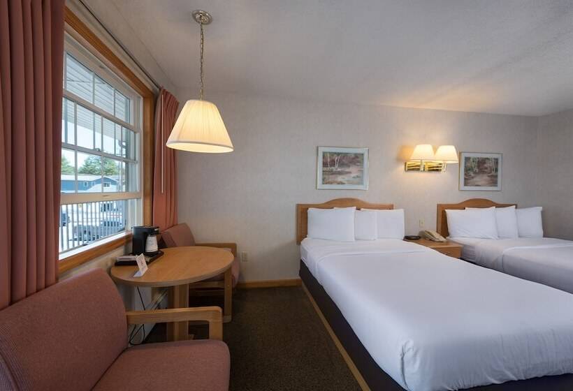２ダブルベッドのスタンダードルーム, Americas Best Value Inn & Suites Lake George