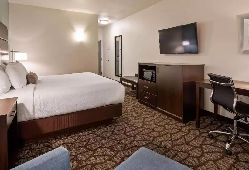 身障者適用キングサイズベッドルーム, Best Western Crater Lake Highway White City/medford