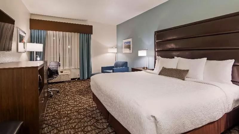 キングサイズベッドのスタンダードルーム, Best Western Crater Lake Highway White City/medford