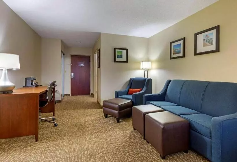 キングサイズベッドのスタンダードルーム, Comfort Inn & Suites Cambridge