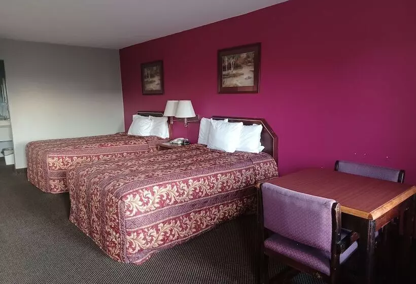 ２ダブルベッドのスタンダードルーム, America S Best Value Inn Clarksdale