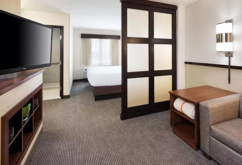 身障者適用キングサイズベッドルーム, Hyatt Place South Bend/mishawaka