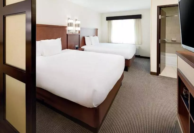 ２ダブルベッドのスタンダードルーム, Hyatt Place South Bend/mishawaka