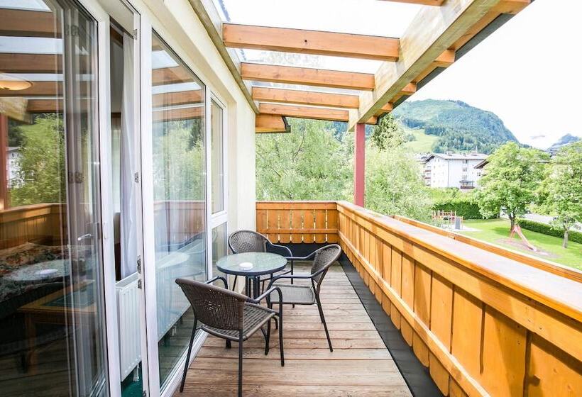 اتاق استاندارد با چشمانداز کوهستان, Vötter S Hotel In Kaprun Am Kitzsteinhorn Skibus Direkt